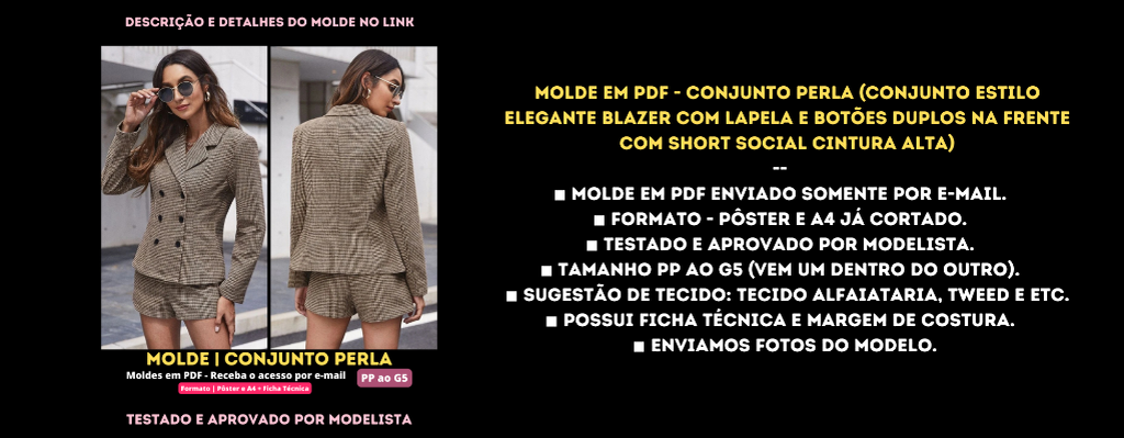 Molde Em Pdf Conjunto Nelma Id