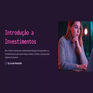Imagem do curso Ebook Introducao a Investimentos