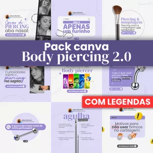 Imagem de capa para o Curso online Pack body piercing 2.0