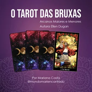 Imagem de capa para o Curso online Tarot das Bruxas - Arcanos Maiores e Menores 