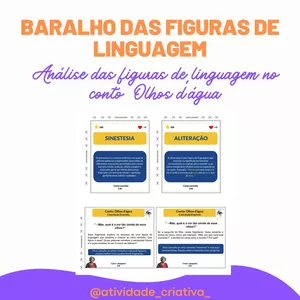 Imagem de capa para o Ebook Baralho das Figuras de Linguagem