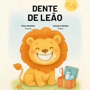 Imagem de capa para o Ebook História "Dente de Leão" + Projeto Pedagógico "Meu Dentinho de Leite" 