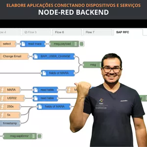 Imagem de capa para o Curso online Comunicação CLP + NODE-RED - Computação na Nuvem (+ Bônus)