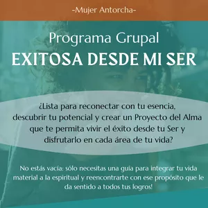 Imagen de portada para Curso online EXITOSA DESDE MI SER✨