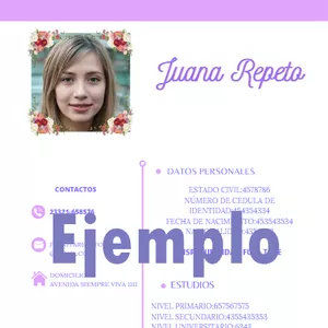 Imagen de portada para Ebook Plantilla de curriculum vitae