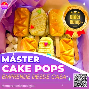 Imagen de portada para Curso online Master Class de Cake Pops 