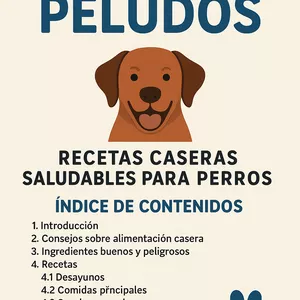 Imagen de portada para Ebook “Cocina para Peludos: 20 Recetas Caseras para Perros”
