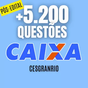 Imagem de capa para o Ebook Pacote de Questões ATUALIZADO | Concurso Caixa 2024