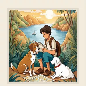 Imagem de capa para o Ebook O Tesouro Perdido : Uma Jornada Histórica