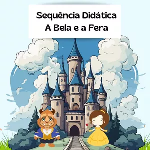 Imagem de capa para o Ebook SEQUÊNCIA DIDÁTICA A BELA E A FERA