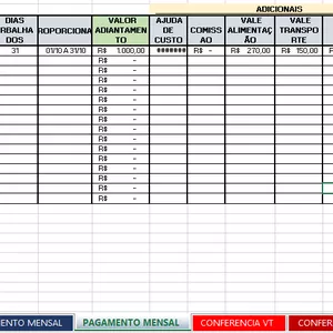 Imagem de capa para o Curso online Apontamentos e Conferencia de Folha de Pagamento 