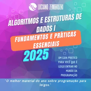 Imagem de capa para o Ebook Algoritmos e Estruturas de Dados I - Fundamentos e Práticas Essenciais