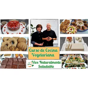 Imagen de portada para Curso online Curso de Cocina Vegetariana Vive Naturalmente Saludable