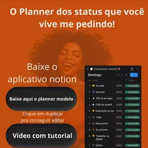 Imagem de capa para o Ebook Planner Semanal Digital | Organize sua semana com leveza