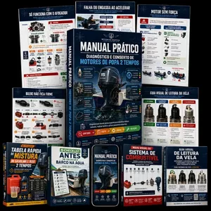 Imagem do curso Manual Prático de Diagnóstico e Conserto de Motores de Popa 2 Tempos