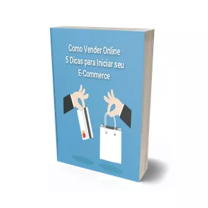 Imagem de capa para o Ebook Como vender online - 5 dicas para iniciar seu e-commerce