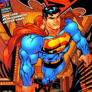 Imagem de capa para o Ebook superman e batman