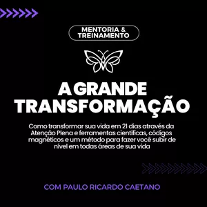 Imagem de capa para o Curso online Treinamento e Mentoria A Grande Transformação