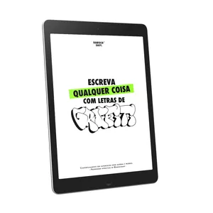 Imagem de capa para o Ebook O Guia Prático para Criar Letras de Graffiti