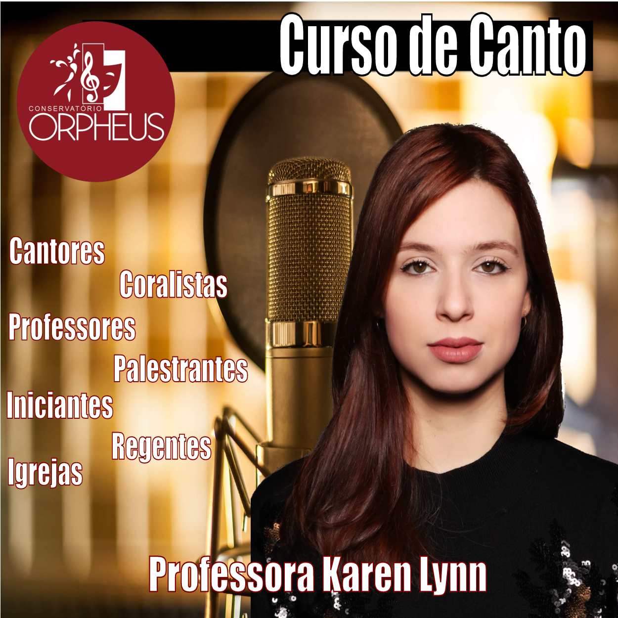Imagem do curso Curso de Canto do Conservatório Orpheus  