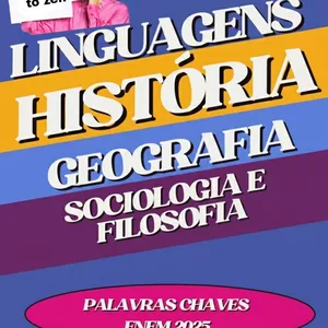 Imagem de capa para o Ebook Palavras chaves Enem 