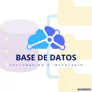 Imagen de portada para Curso online Base de Datos de Facturación e Inventario (ARCHIVO.SQL)