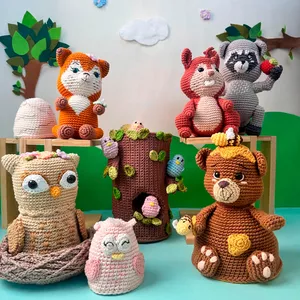Imagem de capa para o Curso online Curso Amigurumi Bosque Interativo - ANTIGO