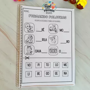 Imagem de capa para o Ebook Apostila Formando Palavras