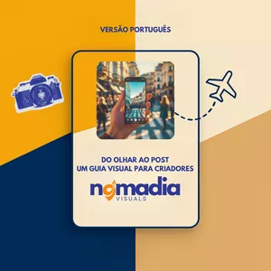 Imagem de capa para o Ebook Do Olhar ao Post – Um Guia Visual para Criadores