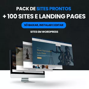 Imagem de capa para o Curso online PACK DE SITES PROFISSIONAIS
