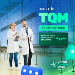Imagem de capa para o Curso online TQM - Gestão da Qualidade Total