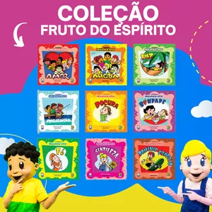 Imagem de capa para o Ebook Coleção - Fruto do Espírito - Turminha Pequenos Atos