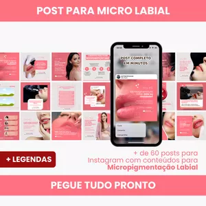Imagem de PACK MICROPIGMENTAÇÃO LABIAL criado por Creative Packs Arts na hotmart