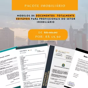 Imagem de capa para o Ebook DOCUMENTOS IMOBILIÁRIO EDITÁVEIS 