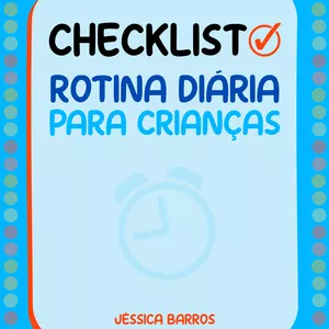 Imagem de capa para o Ebook Organização de Rotina- Checklist Diário