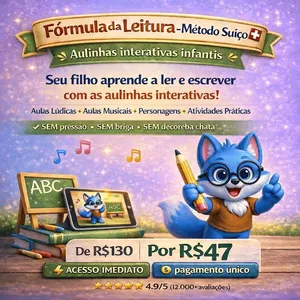 Imagem de capa para o Ebook Método Suiço - Leitura