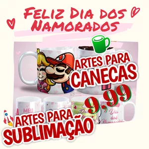 Imagem de capa para o Curso online Artes Canecas Personalizadas Dia Dos Namorados