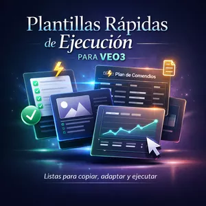 Imagen de portada para Ebook Plantillas Rápidas de Ejecución para VEO3