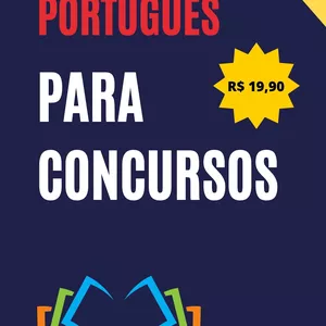 Imagem de capa para o Ebook APOSTILA PORTUGUÊS PARA CONCURSOS