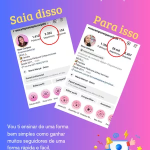 Imagem de capa para o Ebook Como crescer no Instagram e ganhar muitos seguidores.
