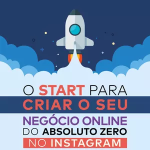 Imagem de capa para o Ebook Método Start Instagram para Negócios