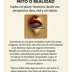 Imagen de portada para Curso online PUNTO G, MITO O REALIDAD