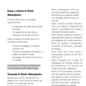 Imagem de capa para o Ebook Resumo - Direito Administrativo - Part.1