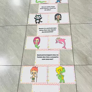 Imagem de capa para o Ebook 💛 *Amarelinha do folclore*💛