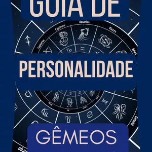 Imagem de capa para o Ebook Guia Personalidade - Gêmeos