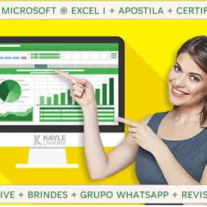 Imagem de capa para o Curso online Microsoft ® Excel I