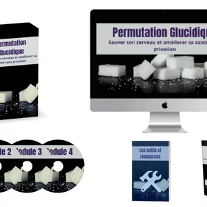 Image de couverture pour le Cours en ligne Permutation Glucidique + 3 bonus offerts