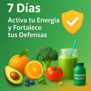 Imagen de portada para Ebook  ✨ **Plan Inmunológico 7 Días – Activa tu Energía y Refuerza tus Defensas**  