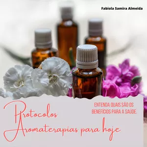 Imagem de capa para o Ebook Protocolos aromaterapias para hoje