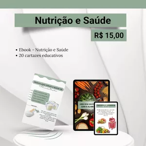Imagem de capa para o Ebook Nutrição e Saúde